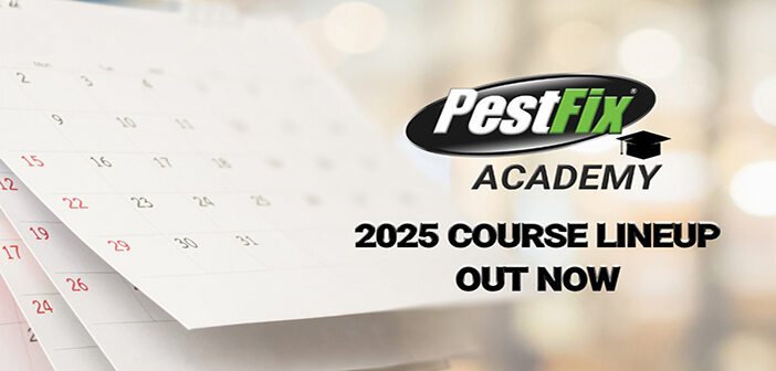 PestFix launches 2025 Academy training line-up with offers for BPCA members